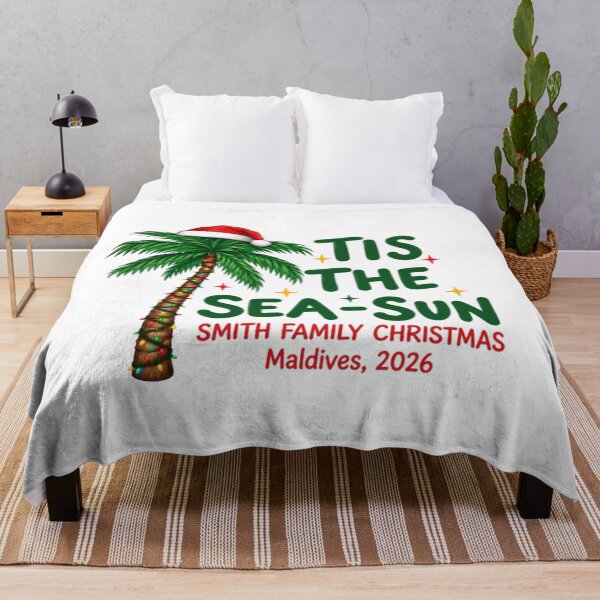 Item preview, Christmas Palm Tree, Beach Christmas designed and sold by milmckayStudio.
