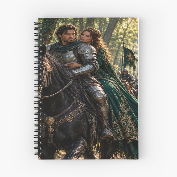 Item preview, The Oath of the Kingdom: The Queen and the Knight designed and sold by JMAVILA ART.