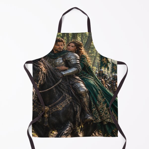 Item preview, The Oath of the Kingdom: The Queen and the Knight designed and sold by JMAVILA ART.