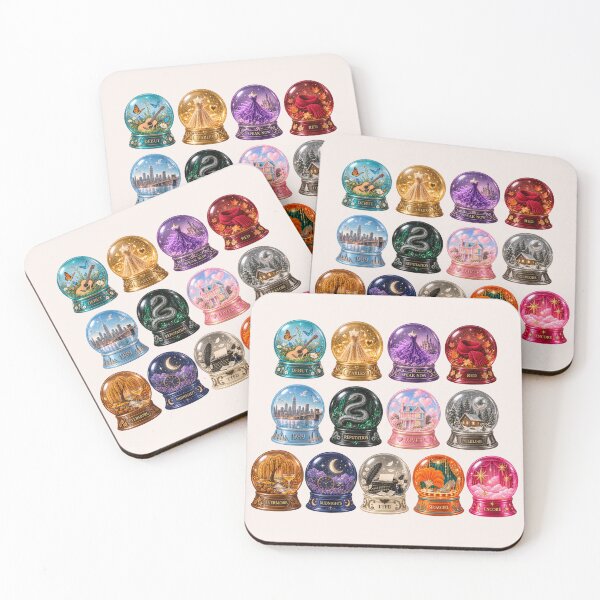 Item preview, Taylor Swift The Eras Snow Globes STICKER PACK BUNDLE designed and sold by taylorvinyls.