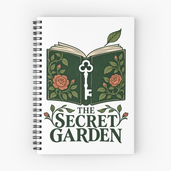 Item preview, The Secret Garden – Open Book Keyhole designed and sold by Fenay Designs.