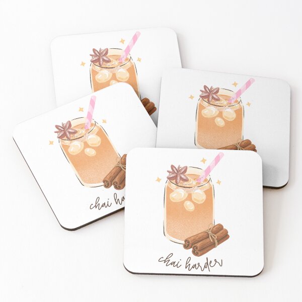 Item preview, Chai Harder designed and sold by The Artful Quip.