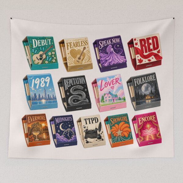 Item preview, Taylor Swift The Eras Matchbooks STICKER PACK BUNDLE designed and sold by taylorvinyls.