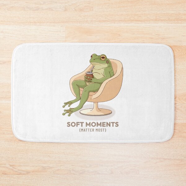 Item preview, Frog Drinking Mate Tea Vintage Aesthetic designed and sold by COZY VINTAGE animal.