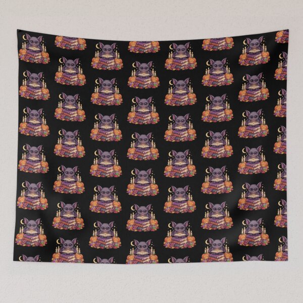 Item preview, Cozy Vampire Bat Bookworm designed and sold by Vsajanas.