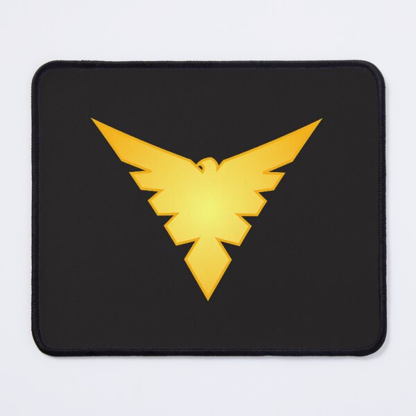 Item preview, Dark Phoenix Logo Design with Fiery Bird Illustration designed and sold by T- Maro.