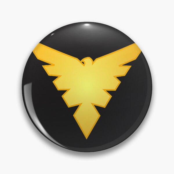 Item preview, Dark Phoenix Logo Design with Fiery Bird Illustration designed and sold by T- Maro.
