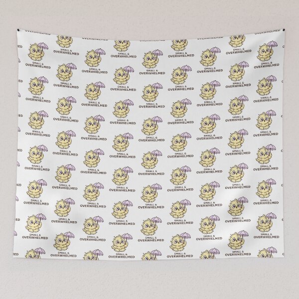 Item preview, Small and Overwhelmed - Kawaii Chick designed and sold by Visual Dept..