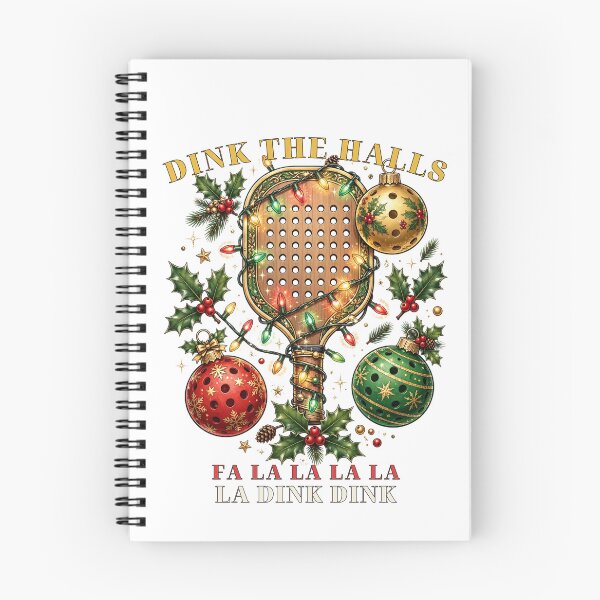 Item preview, Dink the Halls, Fa La La La La, La Dink Dink — Pickleball Christmas Shirt designed and sold by FitEnvy.