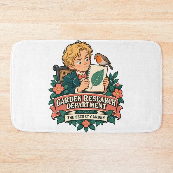 Item preview, The Secret Garden – Garden Research Department designed and sold by Fenay Designs.