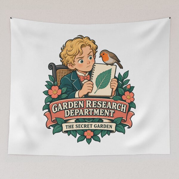 Item preview, The Secret Garden – Garden Research Department designed and sold by Fenay Designs.