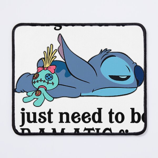Item preview, Stitch I'Ll Get Over It I Just Need To Be Dramatic designed and sold by maxstamm.