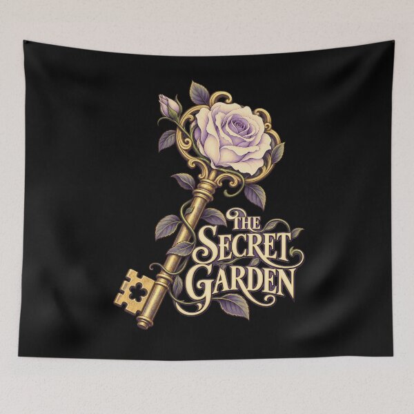 Item preview, The Secret Garden – Lavender Rose Key designed and sold by Fenay Designs.