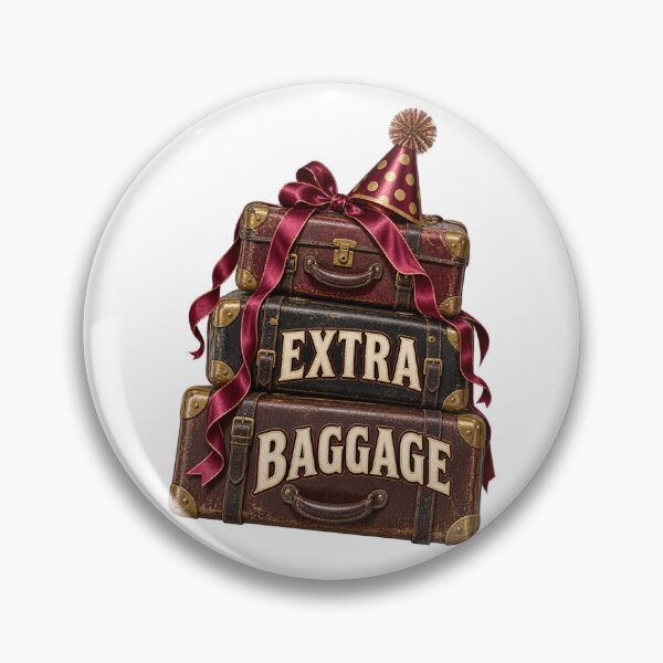 Item preview, Birthday Emotional Baggage designed and sold by TrendTribeTP.