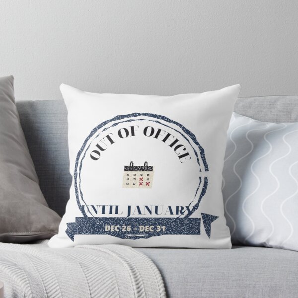 Item preview, Out of Office Until January Funny Holiday designed and sold by thestevebro.