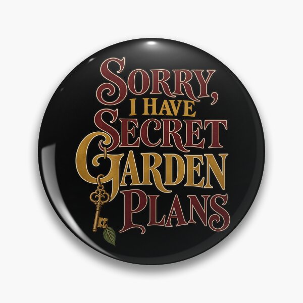 Item preview, The Secret Garden – Sorry, I Have Garden Plans designed and sold by Fenay Designs.