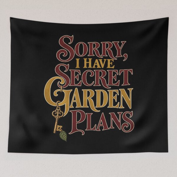 Item preview, The Secret Garden – Sorry, I Have Garden Plans designed and sold by Fenay Designs.