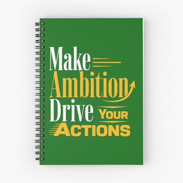 Item preview, Make Ambition Drive Your Actions Motivational Success Mindset designed and sold by rejowan-arts.