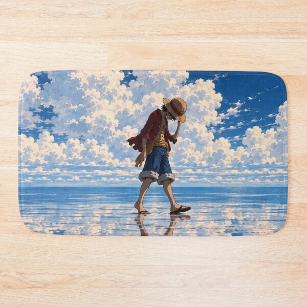 Item preview, Monkey D Luffy Ocean Dock Sky One Piece (HIGH-QUALITY) designed and sold by ShawnMorrisDesigns.