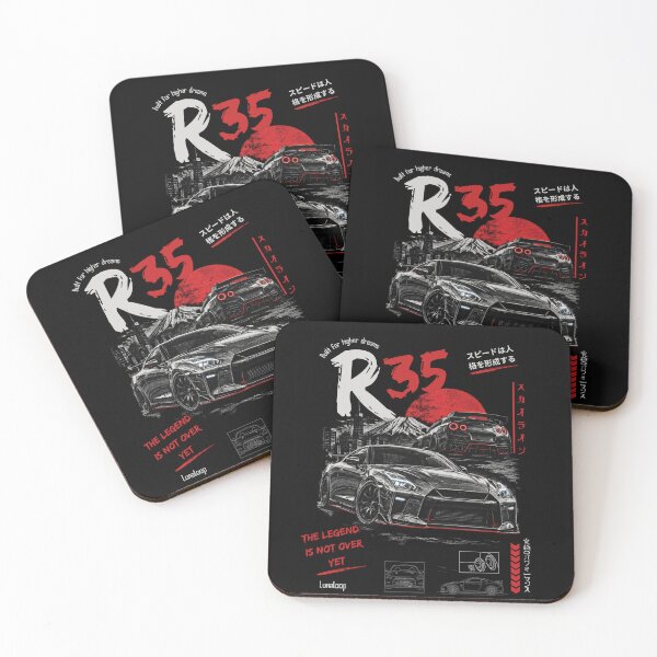 Item preview, Japanese Street Racing Supercar – Turbo Performance Automotive Art designed and sold by LunaLoop.