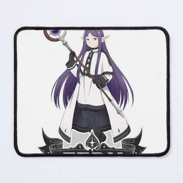 Item preview, Fern Name Banner Showcase Sticker - Frieren: Beyond Journey's End Fan Art designed and sold by Lesley D.