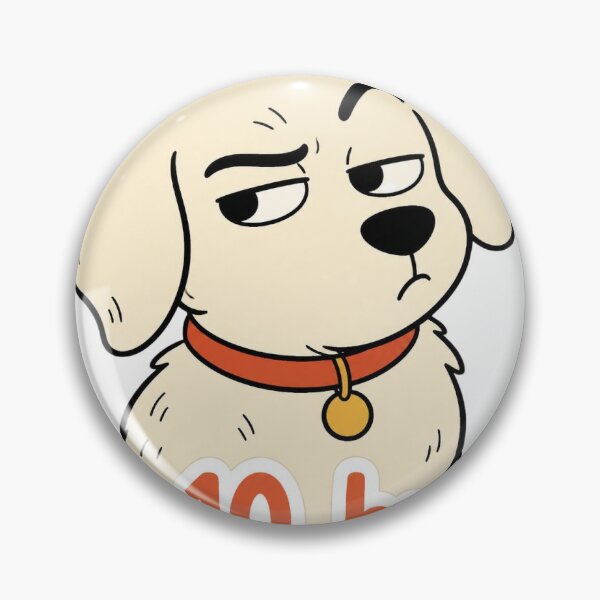 Item preview, Funny Dog Sticker, A 10 But Judgy Side-Eye Doodle designed and sold by ryleemaxwell.