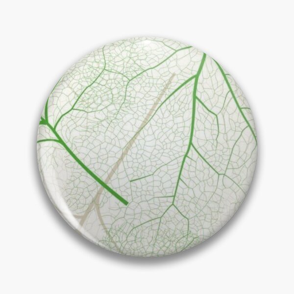 Item preview, Green Leaf Skeleton Veins Seamless Pattern — Minimalist Nature Botanical Art designed and sold by LYAN-STORE.
