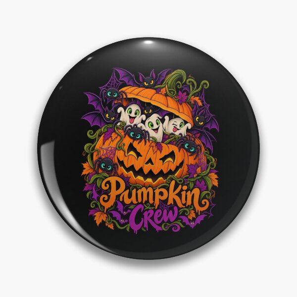 Item preview, Pumpkin Crew – Cute Halloween Ghosts designed and sold by Aimetoi.