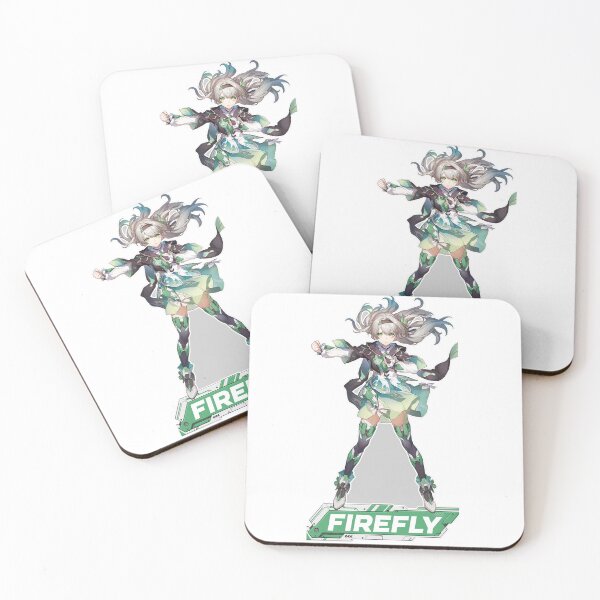 Item preview, Firefly Name Banner Showcase Sticker - Honkai: Star Rail Fan Art designed and sold by Lesley D.