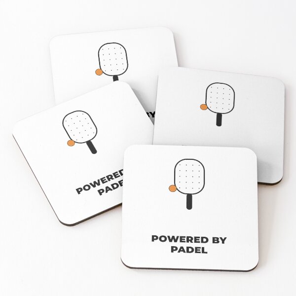 Item preview, Powered By Padel Funny Sports Shirt designed and sold by CourtCultureHQ.