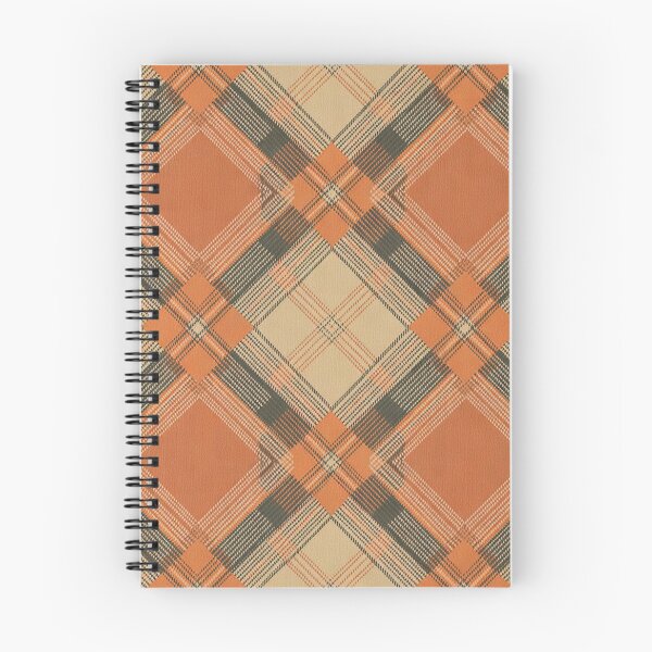 Item preview, Autumn Terracotta Plaid Tartan Diamond Pattern designed and sold by Mindful Wall Art Studio.