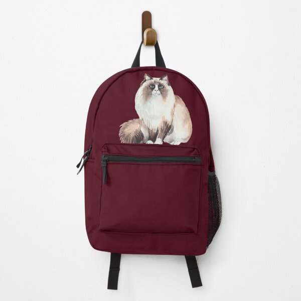 Item preview, Cute Ragdoll Cat Merry Christmas Holiday Art designed and sold by stormk10.