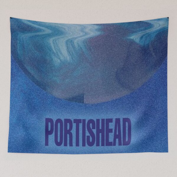 Item preview, Portishead Original Custom Vintage Music Band Tee Unique Poster Wall Art designed and sold by Cool Robot Bro..