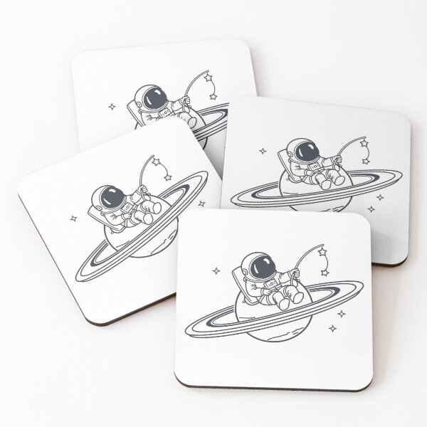 Item preview, Cosmic Fishing on Saturn designed and sold by Stylestickers55.