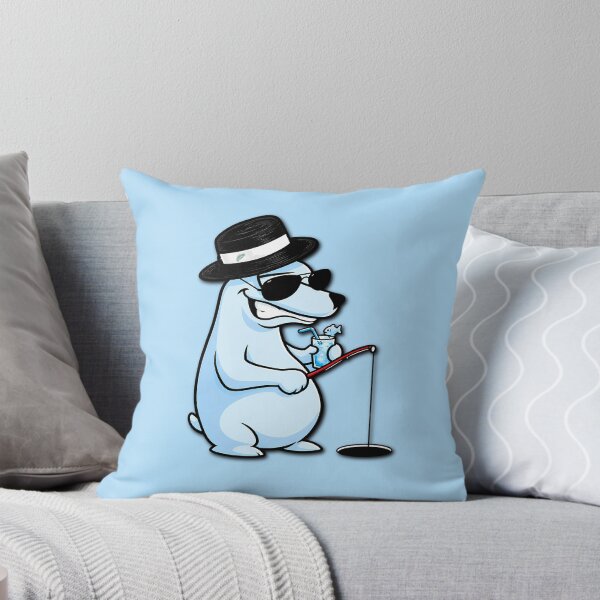 Item preview, Mr. Nonchalance Bear Sippin' with Attitude - Fishing designed and sold by YOFANTZ!.