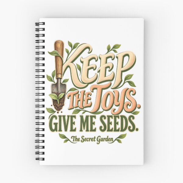 Item preview, The Secret Garden – Keep the Toys. Give Me Seeds. designed and sold by Fenay Designs.