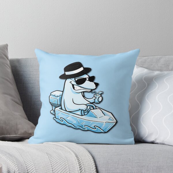 Item preview, Mr. Nonchalance Bear Sippin' with Attitude - Ridin' a Boat designed and sold by YOFANTZ!.