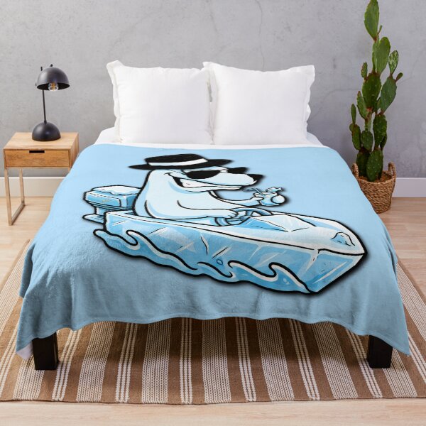 Item preview, Mr. Nonchalance Bear Sippin' with Attitude - Ridin' a Boat designed and sold by YOFANTZ!.