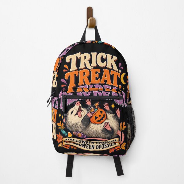 Item preview, Trick Treat Play Dead Halloween Opossum designed and sold by MOTIFOLK.