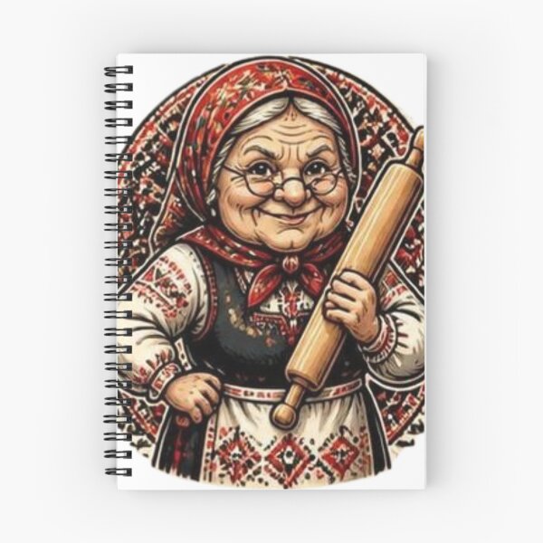 Item preview, Slavic Grandmother Power designed and sold by MariaYariWorld.
