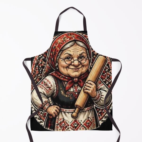 Item preview, Slavic Grandmother Power designed and sold by MariaYariWorld.