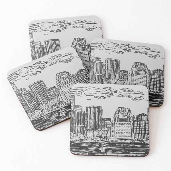 Item preview, City skyline from Brooklyn designed and sold by SpiltInk-Design.