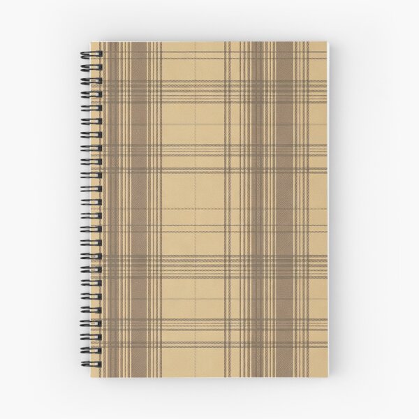 Item preview, Classic Plaid Tartan Pattern Neutral Tan Brown  designed and sold by Mindful Wall Art Studio.