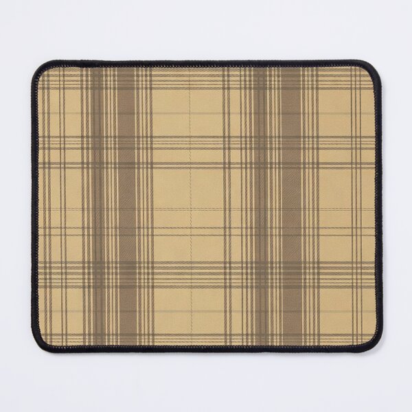 Item preview, Classic Plaid Tartan Pattern Neutral Tan Brown designed and sold by Mindful Wall Art Studio.