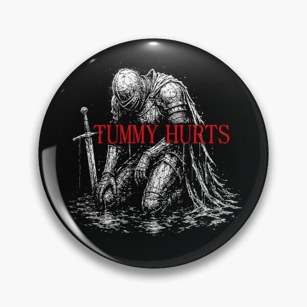 Item preview, Tummy Hurts Medieval Knight designed and sold by Hedoraxe.