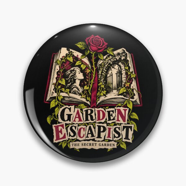 Item preview, The Secret Garden – Garden Escapist Open Book designed and sold by Fenay Designs.
