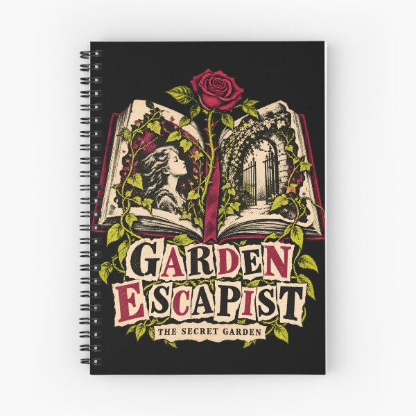 Item preview, The Secret Garden – Garden Escapist Open Book designed and sold by Fenay Designs.