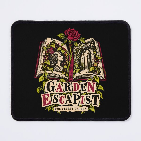 Item preview, The Secret Garden – Garden Escapist Open Book designed and sold by Fenay Designs.