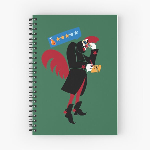 Item preview, Food Critic Rooster  designed and sold by UVAART.