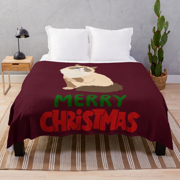 Item preview, Cute Ragdoll Cat Merry Christmas Holiday Art designed and sold by stormk10.